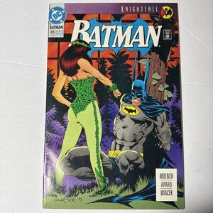 BATMAN #495 FIRST PRINT DC COMICS (1993) KNIGHTFALL PART 8 BANE POISON IVY